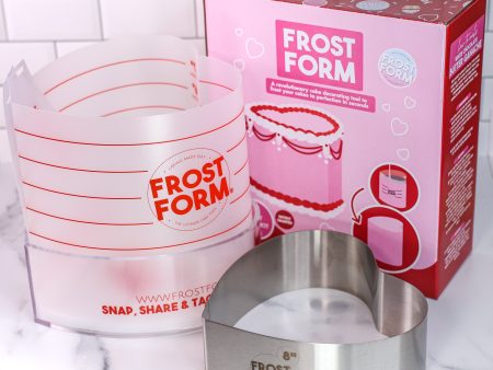 6  & 8  (15cm & 20cm) Heart Frost Form Kit on Sale