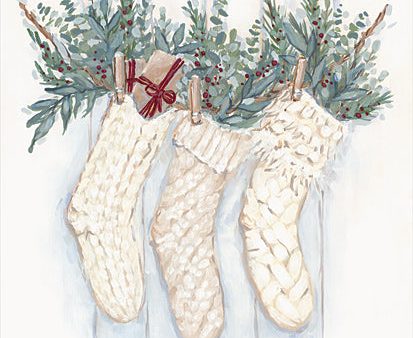 BAKE262 - Boho Christmas Stockings - 12x16 Online Hot Sale